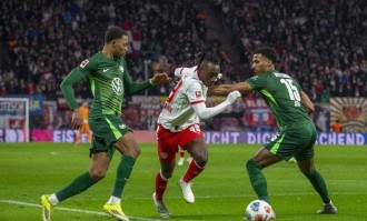 随着莱比锡2-2，奥格斯堡1-0，德甲最新积分榜出炉